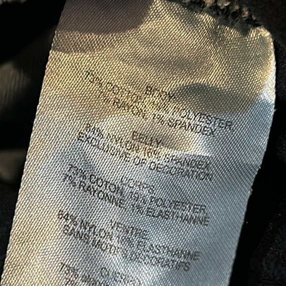 Jessica Simpson maternity distressed cropped 5 pocket jeans high belly waistband - Picture 5 of 5